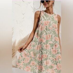 New LoveUDear sleeveless floral dress XL 🌺🌹🌸 ❤️OB